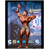 Pantalon de bodybuilding CJ's Elite BLACK BASED GREEN CRACKED ICE