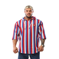 Big Sam BGSM Baumwoll-T-Shirt mit Kapuze 3329