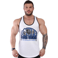Big Sam POWER Ringer-Baumwoll-Tanktop 2304
